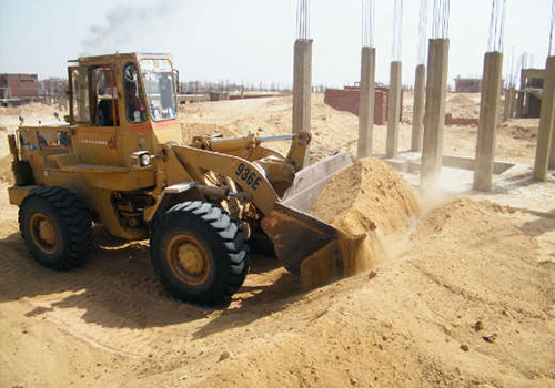 أعمال الحفر والتربة